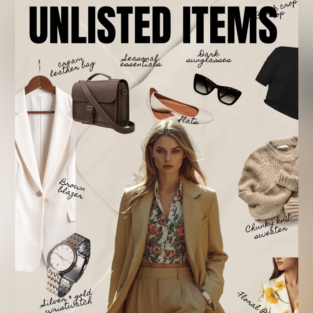 Unlisted Item For Posh Show on 3/21 @ 3PM EST